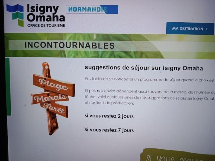 Ferienwohnung Poisson Isigny-sur-Mer Exterior foto